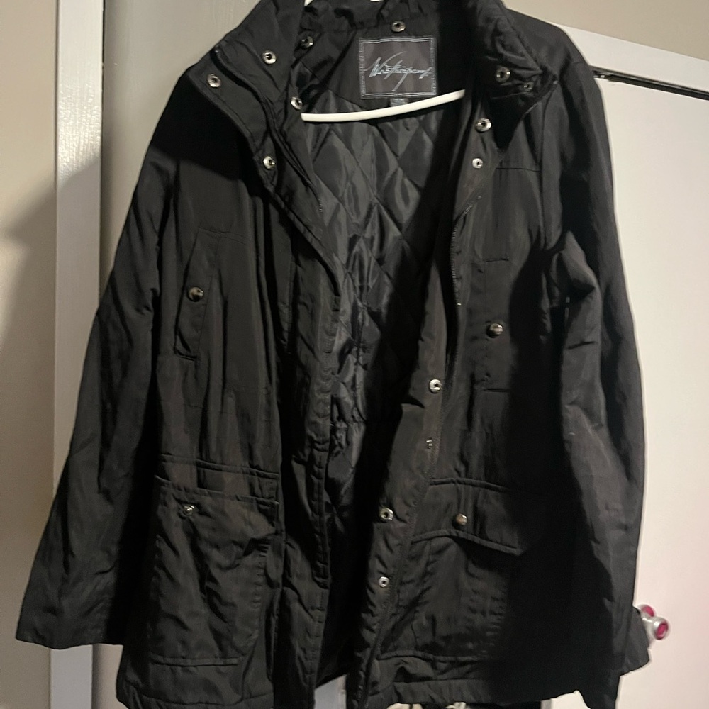 Versace Black Women's Utility Jacket